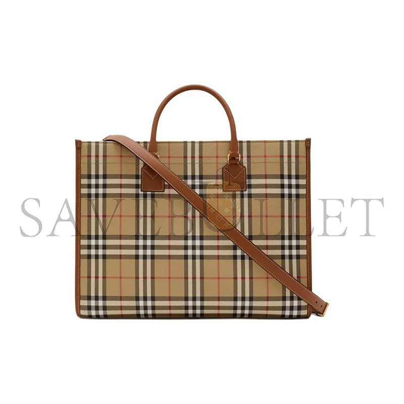 BURBERRY FREYA TOTE BAG 80975681 (40*30*16cm)